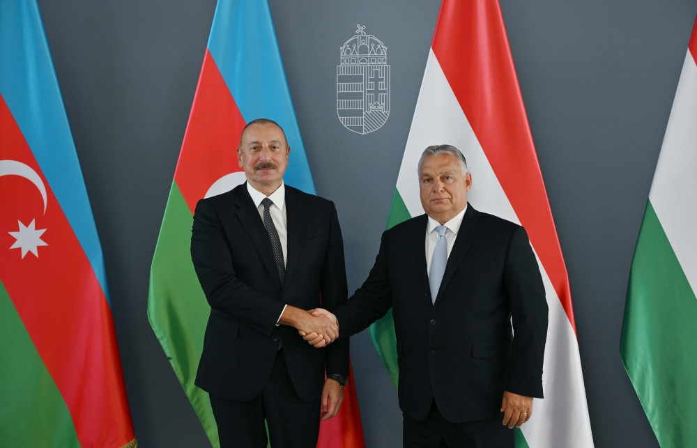 President of Azerbaijan Ilham Aliyev met with Prime Minister of Hungary Viktor Orban in Budapest